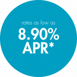 1.00% off your APR* | Rates as low as 8.90%*