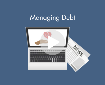 managing debt video still