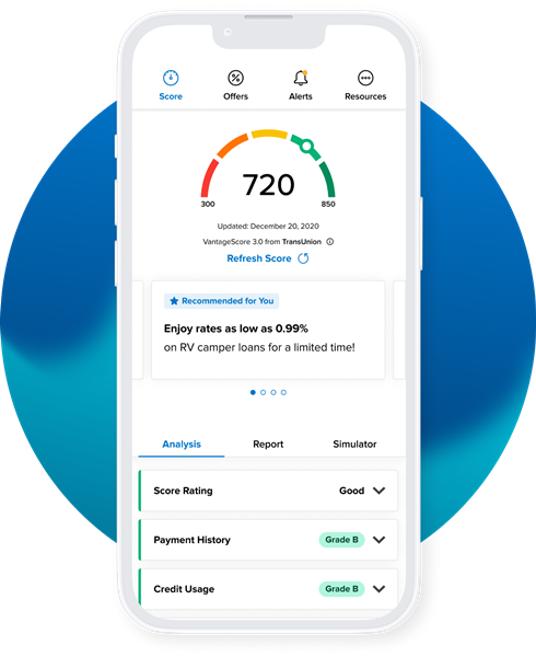 free credit score mobile app